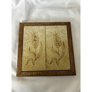 Vtg Italian Art Tile Trivet